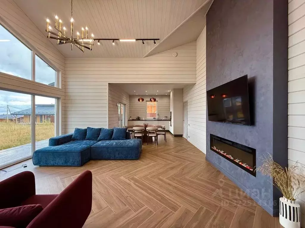 Дом в Ленинградская область, Приозерский район, пос. Сосново, ... - Фото 1