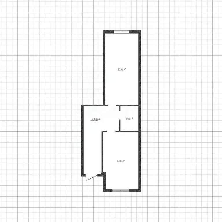 1-к кв. Дагестан, Махачкала ул. Абубакарова, 112 (55.2 м) - Фото 2