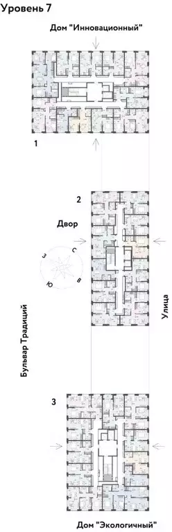 4-к кв. Тюменская область, Тюмень ул. Андрея Кореневского, 3к2 (79.18 ... - Фото 1