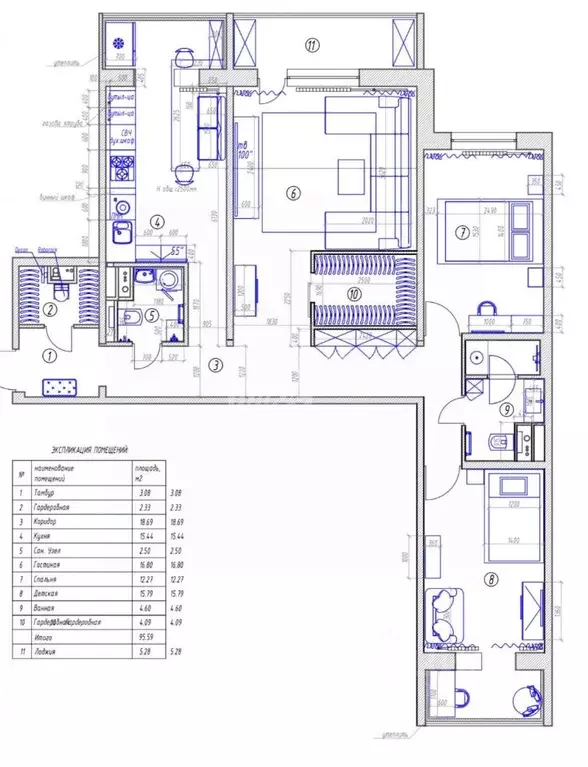3-к кв. Московская область, Домодедово Центральный мкр, ул. 25 лет ... - Фото 2