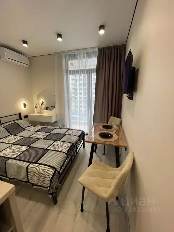 Студия Краснодарский край, Сочи Бытха мкр, ул. Ясногорская, 16/2к7 ... - Фото 2