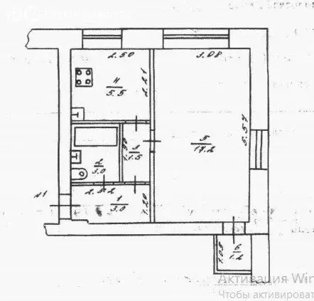 1-комнатная квартира: Тверь, Студенческий переулок, 30 (31.4 м) - Фото 2