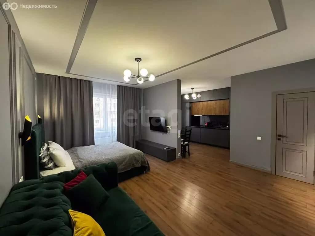 1-комнатная квартира: Краснодар, Кореновская улица, 57к1 (38.7 м) - Фото 1