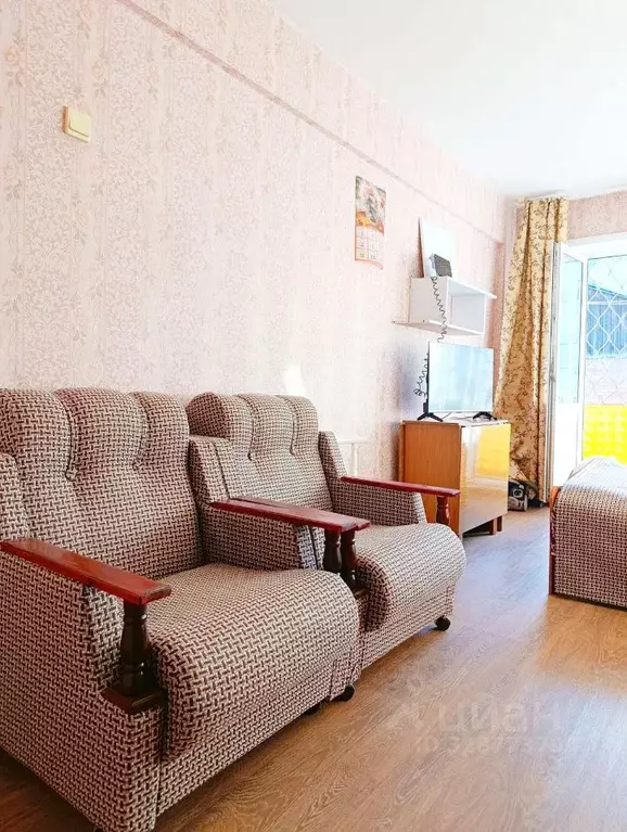 1-к кв. Иркутская область, Иркутск ул. Добролюбова, 1 (32.0 м) - Фото 1