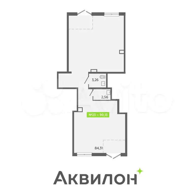 Продам помещение свободного назначения, 90.13 м - Фото 0