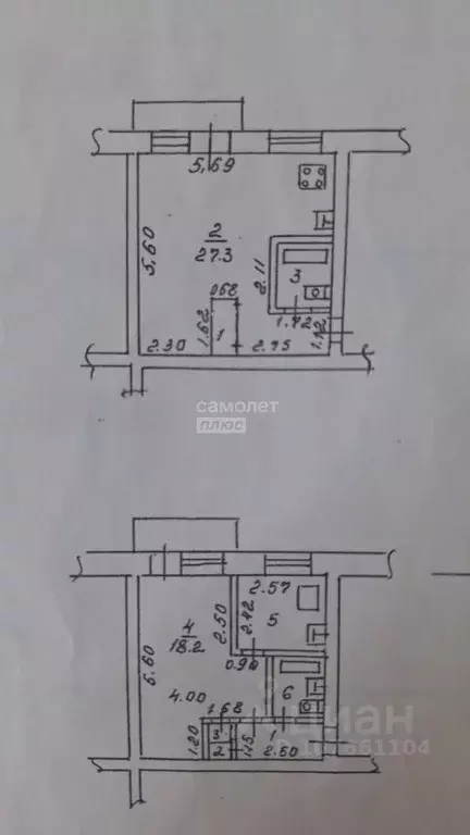 1-к кв. Липецкая область, Липецк Московская ул., 25 (31.1 м) - Фото 1