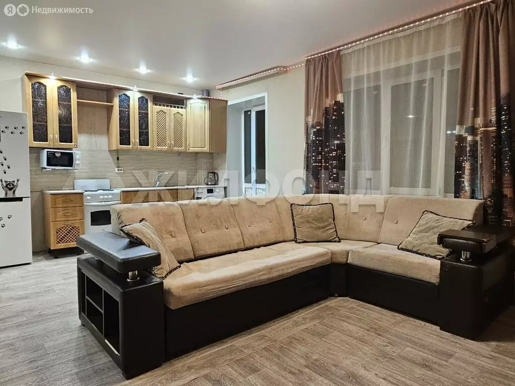 Квартира-студия: село Криводановка, Микрорайон, 25А (36 м) - Фото 1