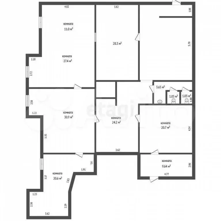 Продам помещение свободного назначения, 235.2 м - Фото 0