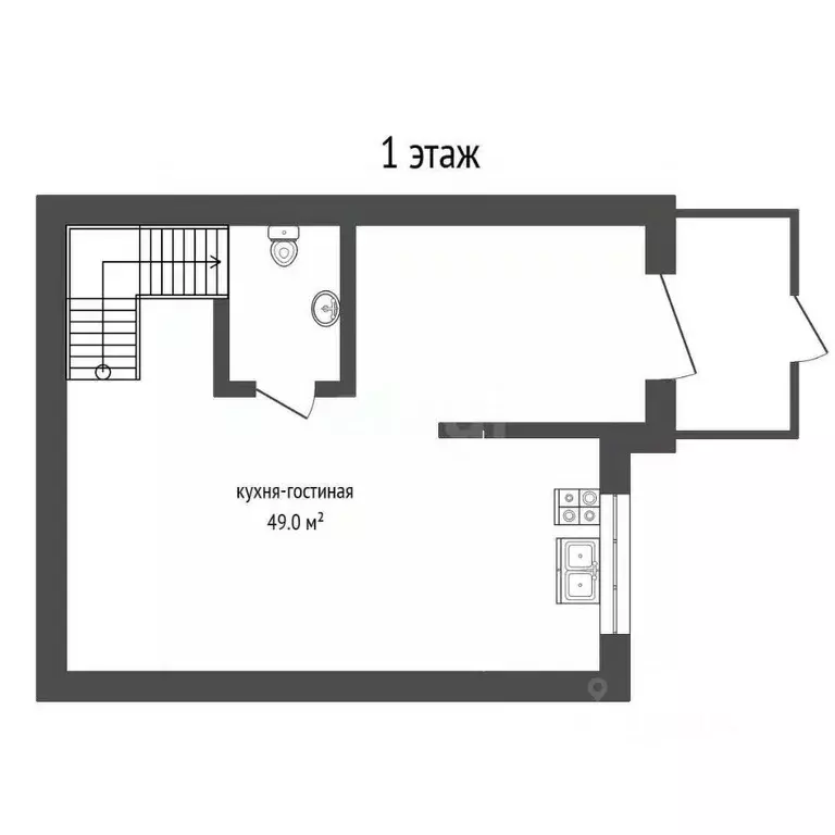 Таунхаус в Тюменская область, Тюмень Выборгская ул. (104 м) - Фото 1
