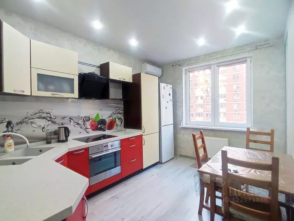 1-к кв. Краснодарский край, Краснодар ул. Западный обход, 39/2к4 (32.0 ... - Фото 1