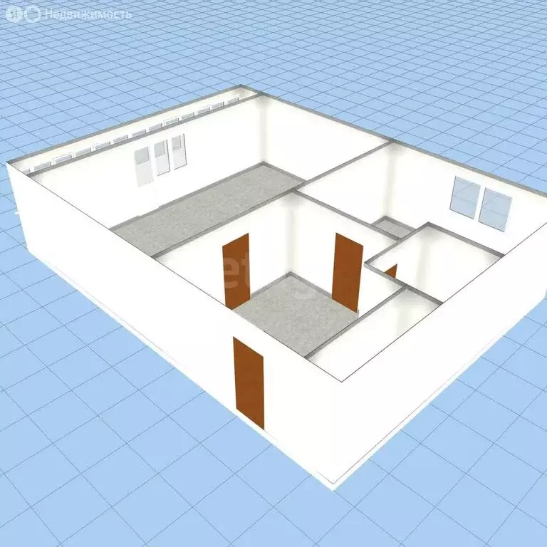 1-комнатная квартира: Троицкий, Центральная улица, 5 (39.7 м) - Фото 0