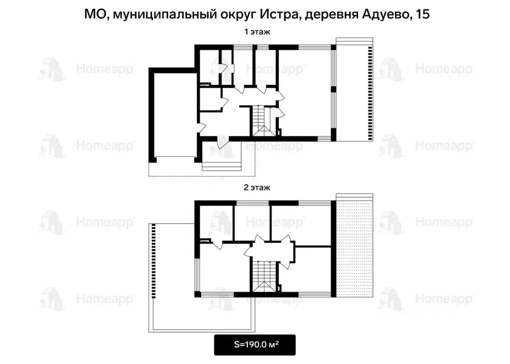 Дом в Московская область, Истра муниципальный округ, д. Адуево 15 (190 ... - Фото 2