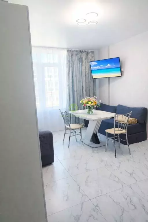 Студия Крым, Сакский район, Лесновское с/пос, с. Прибрежное  (24.5 м) - Фото 1