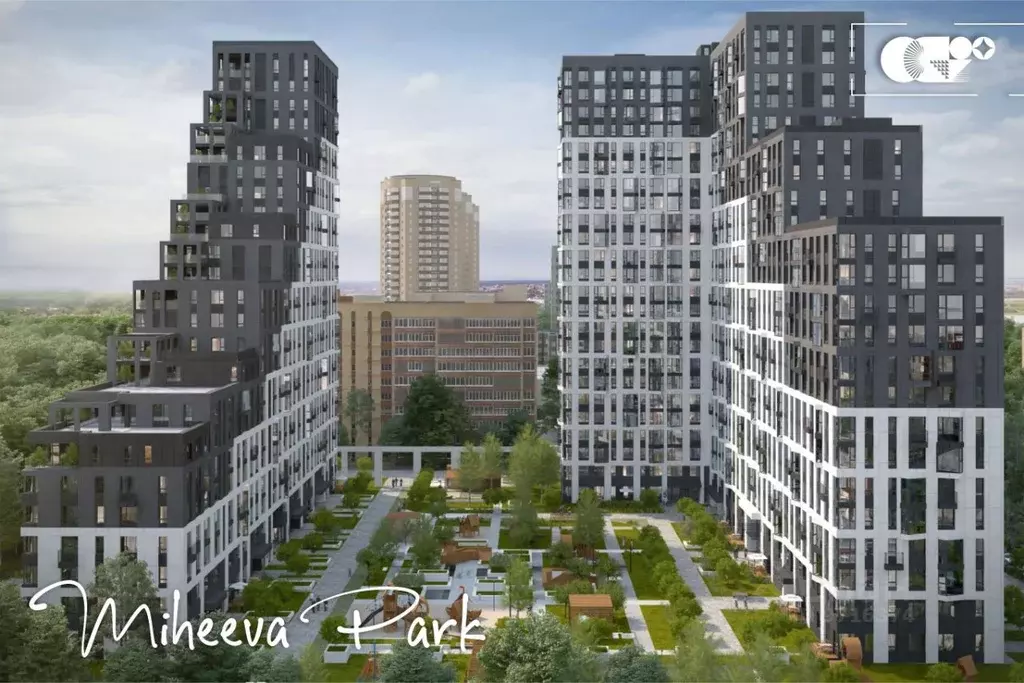 2-к кв. Тульская область, Тула Михеева Парк жилой комплекс (55.7 м) - Фото 1