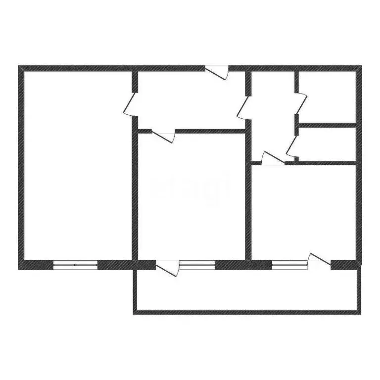 2-комнатная квартира: Белгород, бульвар Юности, 37 (70 м) - Фото 1