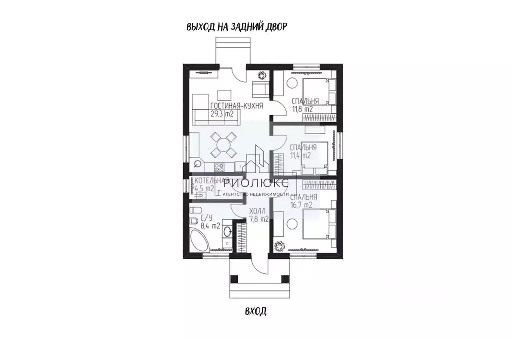 Дом в Челябинская область, Магнитогорск ул. Екатерининская (96 м) - Фото 1