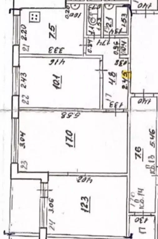 Продаётся 3-к квартира, 54.9 м - Фото 1