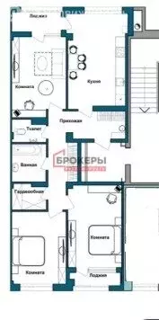 3-комнатная квартира: Севастополь, улица Степаняна, 2Б (91 м) - Фото 1