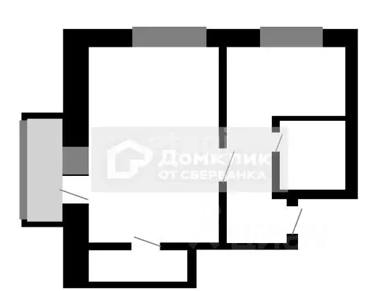 1-к кв. Алтайский край, Новоалтайск Красногвардейская ул., 19 (30.3 м) - Фото 2