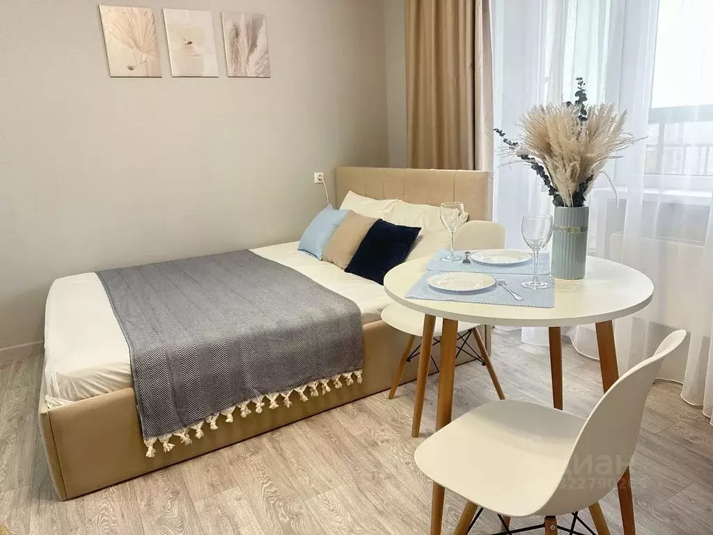 Студия Курганская область, Курган Заозерный жилрайон, 5-й мкр, 35А ... - Фото 1