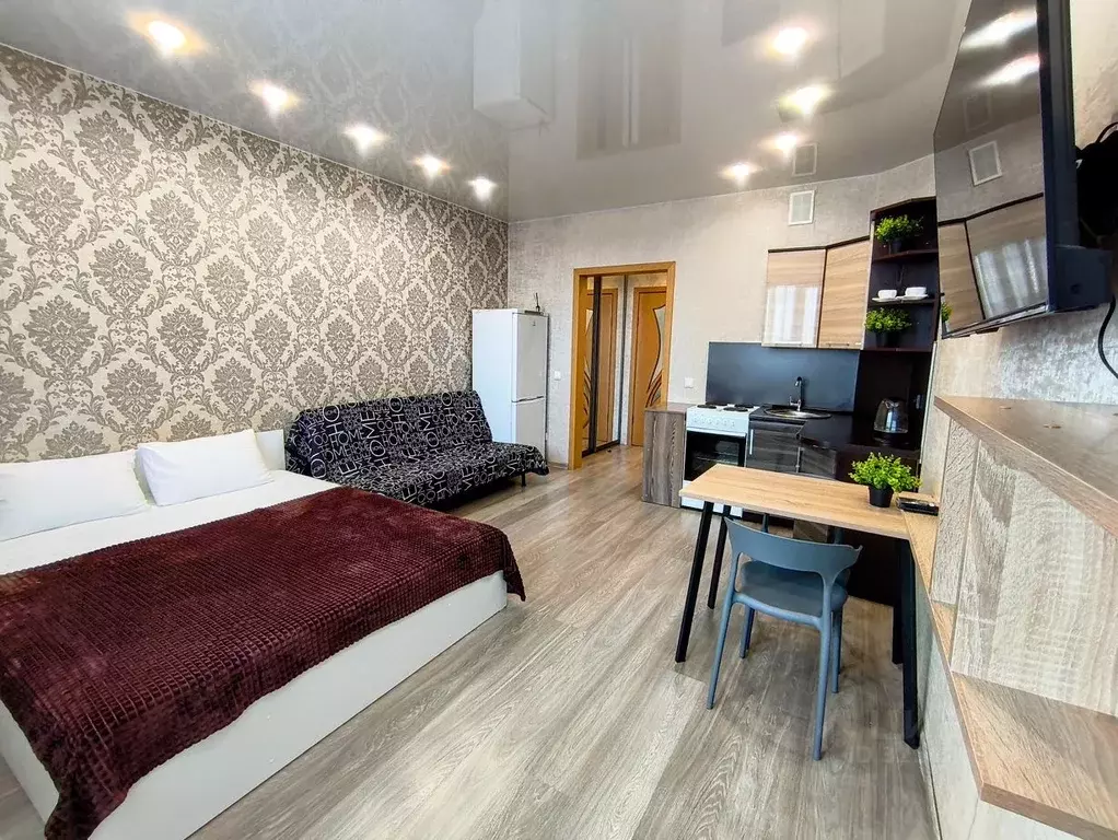 Студия Новосибирская область, Новосибирск ул. Фрунзе, 49 (28.0 м) - Фото 1