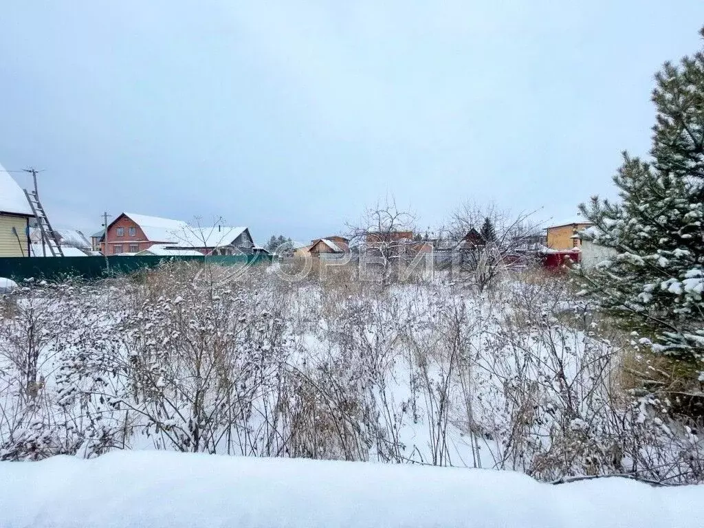 Участок в Тюменская область, Тюменский район, д. Зубарева Солнечная ... - Фото 0