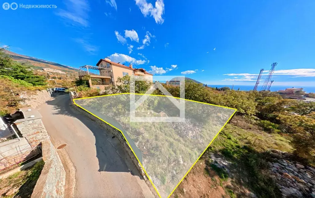 Участок в Республика Крым, муниципальный округ Ялта, посёлок ... - Фото 2