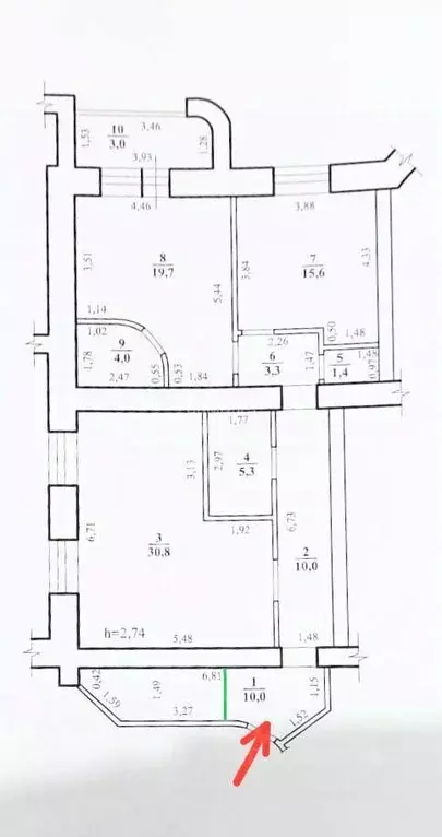 3-к кв. Забайкальский край, Чита ул. Шилова, 19 (100.1 м) - Фото 1