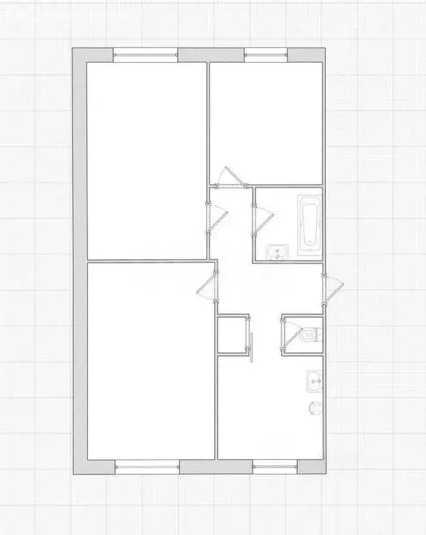 3-комнатная квартира: Тула, улица Свободы, 37к3 (70.5 м) - Фото 1