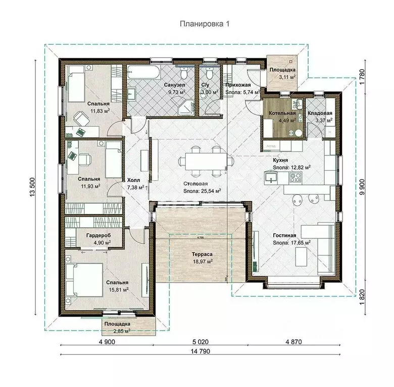 Дом, 181 м - Фото 2