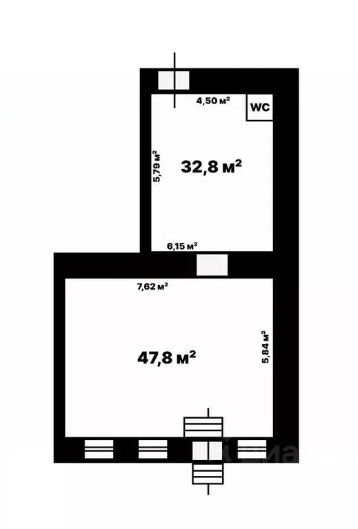 Помещение свободного назначения в Санкт-Петербург Гончарная ул., 7 (84 ... - Фото 2