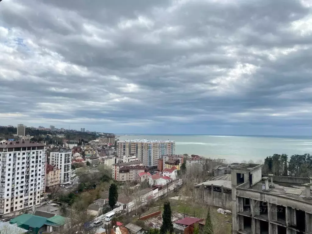 Студия Краснодарский край, Сочи Мамайка мкр, ул. Крымская, 44А (40.0 ... - Фото 1