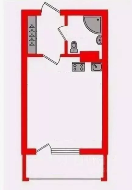 Студия Калининградская область, Калининград ул. Олега Кошевого, 30 ... - Фото 2