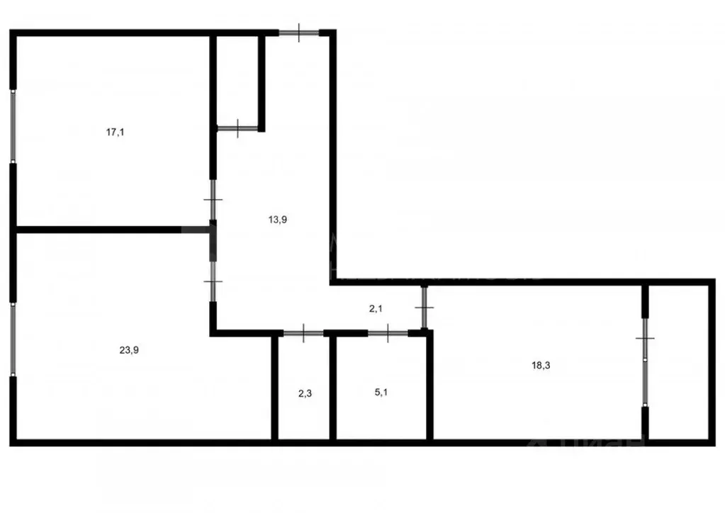 2-к кв. Тюменская область, Тюмень Московский тракт, 179к1 (85.0 м) - Фото 1