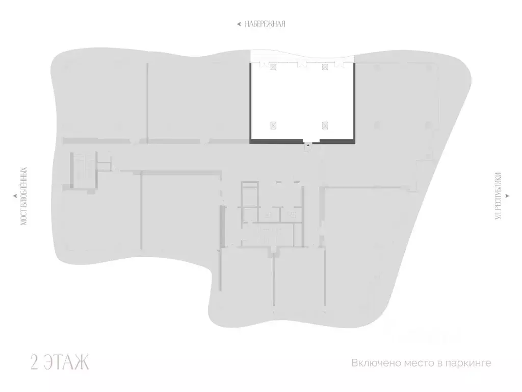 1-к кв. Тюменская область, Тюмень ул. Красина, 4 (124.1 м) - Фото 1