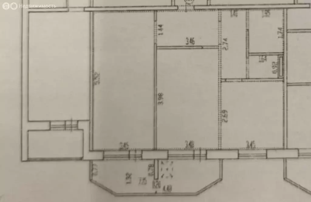 2-комнатная квартира: Брянск, улица А.К. Толстого, 2 (56 м) - Фото 1