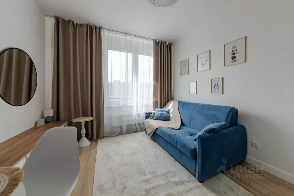 Студия Санкт-Петербург просп. Крузенштерна, 4с1 (20.1 м) - Фото 1