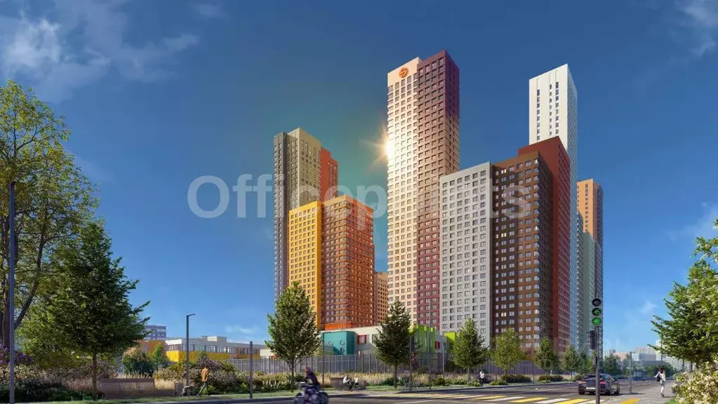 Помещение свободного назначения в Москва Скай Гарден жилой комплекс ... - Фото 1