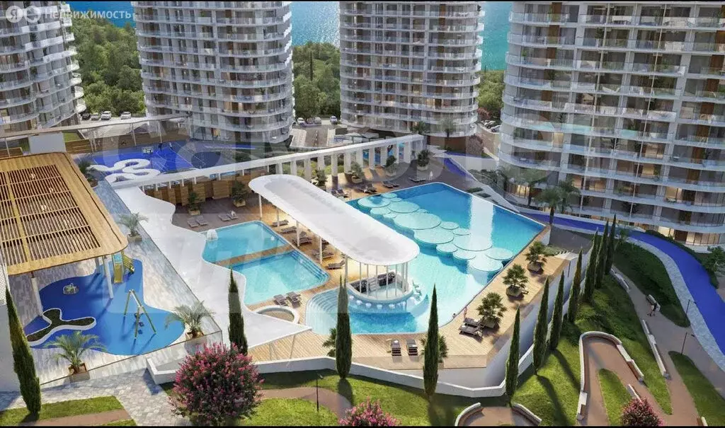 2-комнатная квартира: Алушта, Западная улица, 1А (46.9 м) - Фото 1