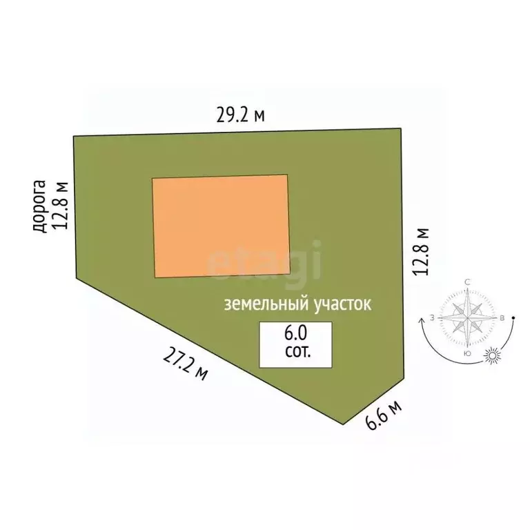 Дом в Крым, Сакский район, Уютненское с/пос ул. Гурзуфская, 10 (95 м) - Фото 2