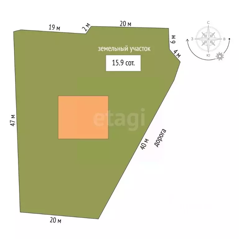Дом в Кемеровская область, Новокузнецкий муниципальный округ, с. ... - Фото 2