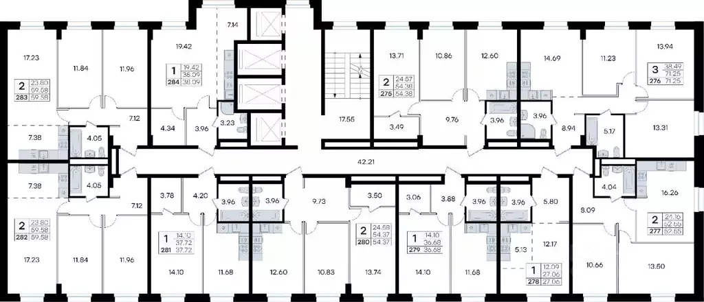 2-к кв. Приморский край, Владивосток ул. Тухачевского (59.58 м) - Фото 1