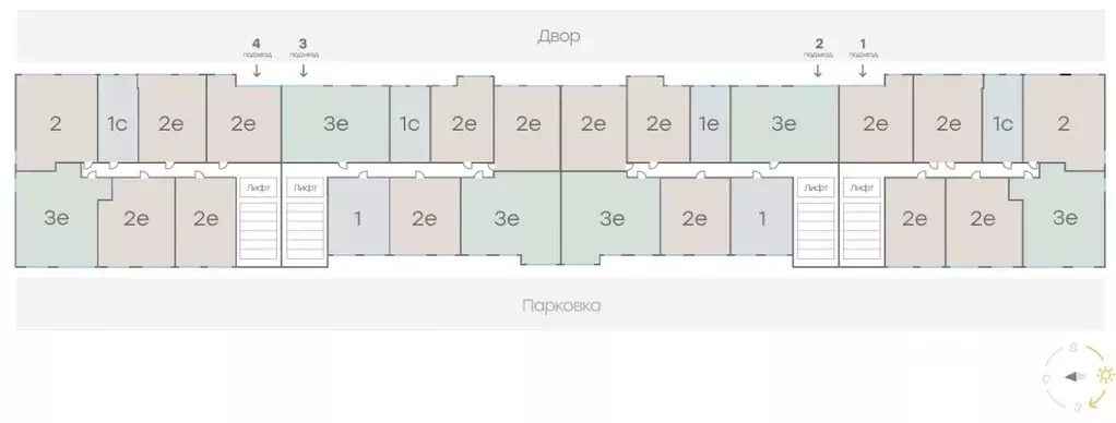 2-к кв. Воронежская область, Новоусманский район, пос. Отрадное ул. ... - Фото 2