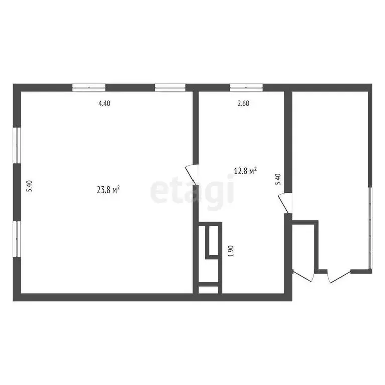1-комнатная квартира: Минусинск, улица Кравченко, 26 (36.6 м) - Фото 1