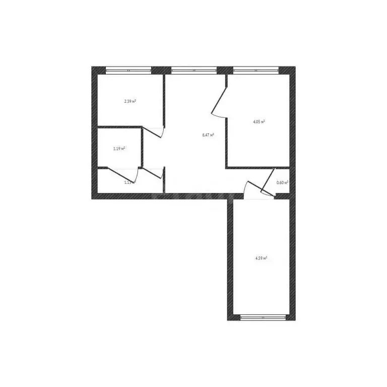 3-комнатная квартира: Унеча, улица Попова, 6 (54.82 м) - Фото 0