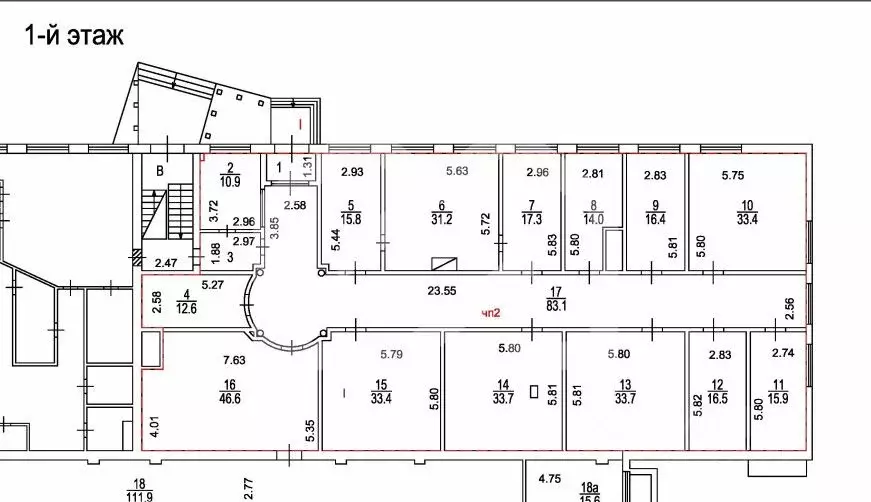 Торговая площадь в Москва ул. Наметкина, 11 (960 м) - Фото 2