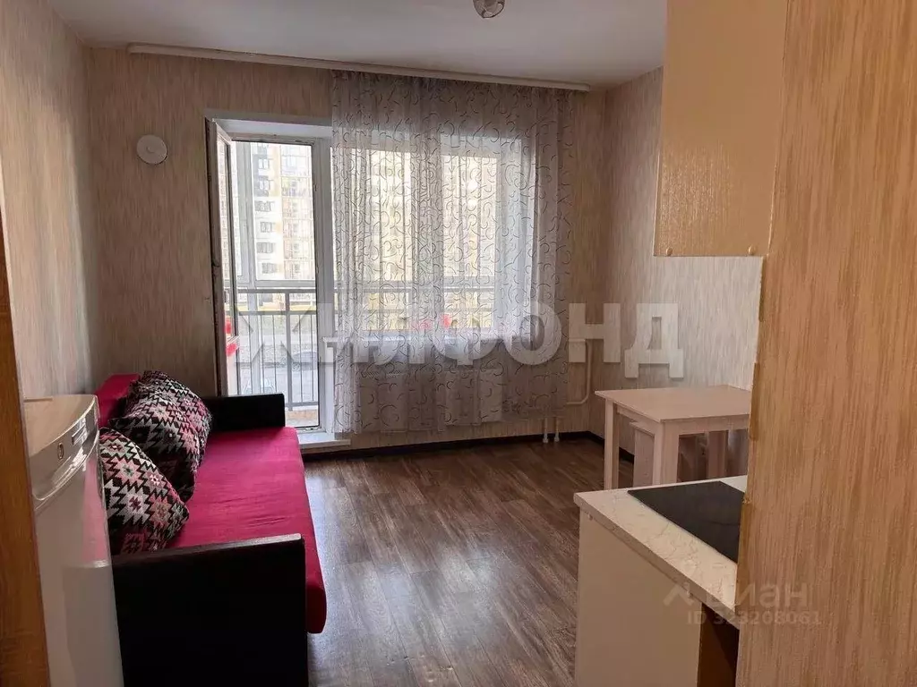 1-к кв. Новосибирская область, Новосибирск ул. Титова, 252/2 (18.0 м) - Фото 2