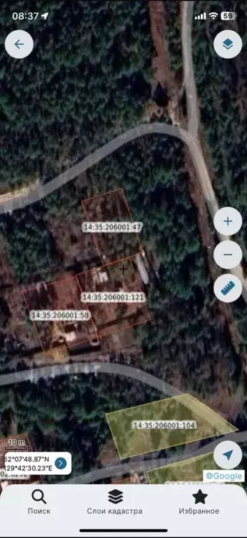 Участок в Саха (Якутия), Якутск городской округ, с. Маган  (6.26 сот.) - Фото 1