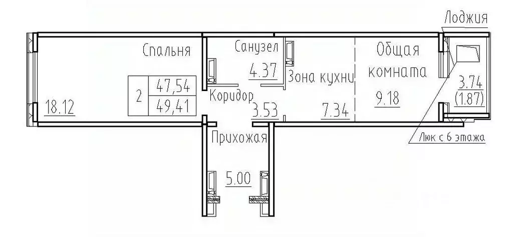 2-к кв. Новосибирская область, Новосибирский район, Мичуринский ... - Фото 0