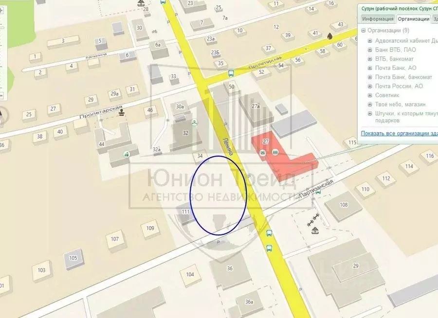 Участок в Новосибирская область, Сузун рп ул. Партизанская, 115 (10.0 ... - Фото 2